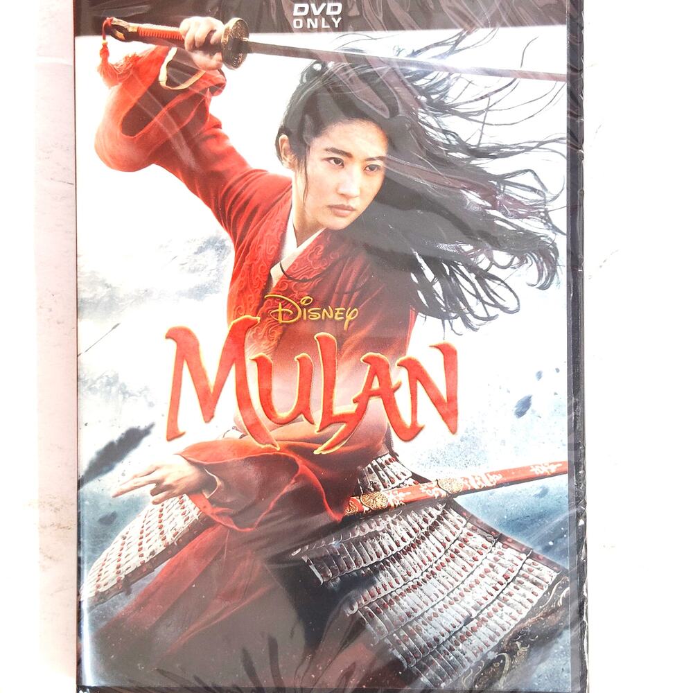 Disney Mulan 2020 Live Action DVD Only - Yifei Liu Sealed Region 1 PG-13